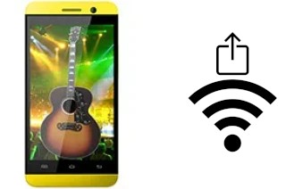 Générer un QR code avec la clé Wifi sur un Celkon A40