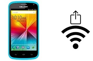 Générer un QR code avec la clé Wifi sur un Celkon A407