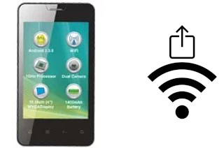 Générer un QR code avec la clé Wifi sur un Celkon A59