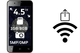 Générer un QR code avec la clé Wifi sur un Celkon Diamond Q4G