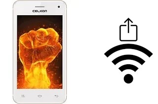 Générer un QR code avec la clé Wifi sur un Celkon Q3K Power