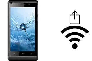 Générer un QR code avec la clé Wifi sur un Celkon Q455