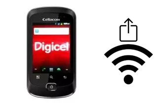 Générer un QR code avec la clé Wifi sur un Cellacom T701