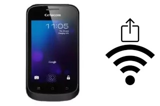 Générer un QR code avec la clé Wifi sur un Cellacom T702A