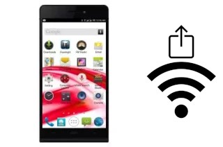 Générer un QR code avec la clé Wifi sur un CellAllure Amazing II