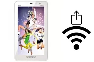 Générer un QR code avec la clé Wifi sur un Champion SM6513