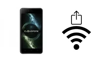 Générer un QR code avec la clé Wifi sur un CloudFone Cloudfone Thrill Power N