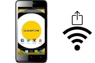 Générer un QR code avec la clé Wifi sur un CloudFone Excite 451TV