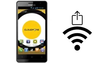 Générer un QR code avec la clé Wifi sur un CloudFone Excite 500Q