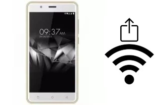 Générer un QR code avec la clé Wifi sur un Clout X418 Zest