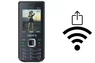 Générer un QR code avec la clé Wifi sur un Colors Mobile CG301