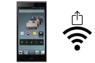 Générer un QR code avec la clé Wifi sur un ConCorde Smartphone 5005 NFC