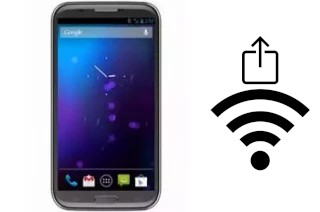 Générer un QR code avec la clé Wifi sur un ConCorde Smartphone 5700