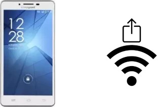 Générer un QR code avec la clé Wifi sur un Coolpad 5892-C-00