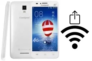 Générer un QR code avec la clé Wifi sur un Coolpad 8705