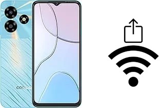 Générer un QR code avec la clé Wifi sur un Coolpad C15