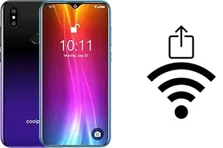 Générer un QR code avec la clé Wifi sur un Coolpad Cool 5