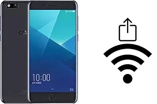 Générer un QR code avec la clé Wifi sur un Coolpad Cool M7