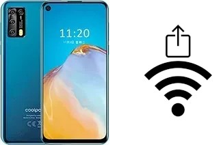 Générer un QR code avec la clé Wifi sur un Coolpad Cool S