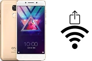 Générer un QR code avec la clé Wifi sur un Coolpad Cool S1