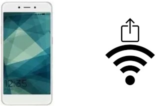 Générer un QR code avec la clé Wifi sur un Coolpad E2C