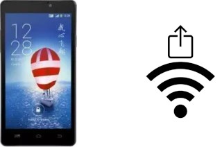 Générer un QR code avec la clé Wifi sur un Coolpad F1 8297