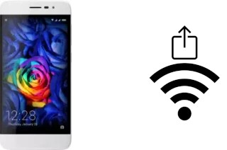 Générer un QR code avec la clé Wifi sur un Coolpad Fancy