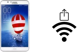 Générer un QR code avec la clé Wifi sur un Coolpad Halo