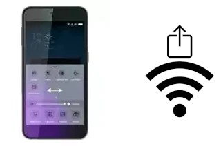 Générer un QR code avec la clé Wifi sur un Coolpad Power