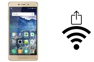 Générer un QR code avec la clé Wifi sur un Coolpad Sky 3 S