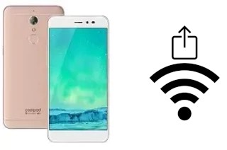 Générer un QR code avec la clé Wifi sur un Coolpad TipTop N1