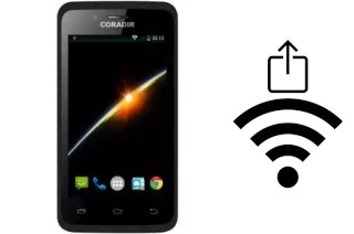 Générer un QR code avec la clé Wifi sur un Coradir CS400 Classic