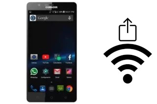 Générer un QR code avec la clé Wifi sur un Coradir CS500 Classic