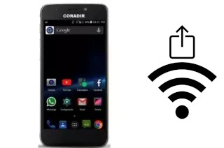 Générer un QR code avec la clé Wifi sur un Coradir LBS50 3G Classic