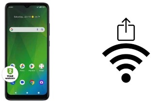 Comment générer un QR code avec le clé de sécurité réseau Wifi sur un Cricket Magic 5G