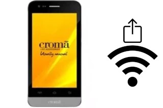 Générer un QR code avec la clé Wifi sur un Croma CRCB2129