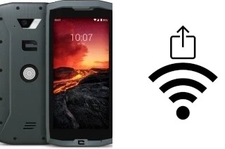 Générer un QR code avec la clé Wifi sur un CROSSCALL CORE-M4 GO