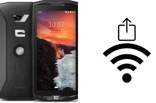 Générer un QR code avec la clé Wifi sur un CROSSCALL CORE-X4