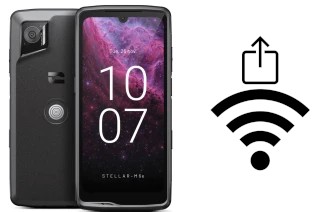 Générer un QR code avec la clé Wifi sur un CROSSCALL STELLAR-M6E