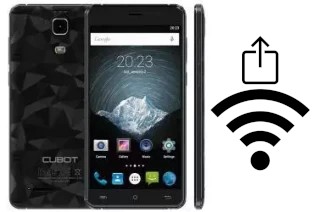 Générer un QR code avec la clé Wifi sur un Cubot Z100 Pro