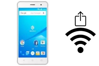 Générer un QR code avec la clé Wifi sur un Danew Konnect 504