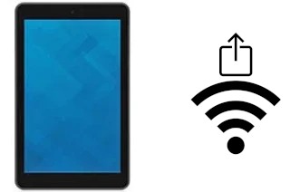 Générer un QR code avec la clé Wifi sur un Dell Venue 7 8 GB