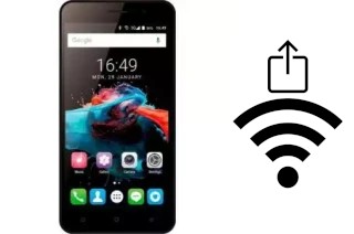 Générer un QR code avec la clé Wifi sur un Denver SDQ-52001G