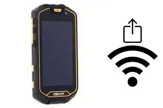 Générer un QR code avec la clé Wifi sur un DEXP Ixion P145 Dominator