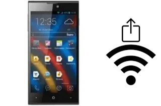 Générer un QR code avec la clé Wifi sur un DEXP Ixion Y 5