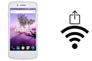 Générer un QR code avec la clé Wifi sur un Digma Linx A420 3G