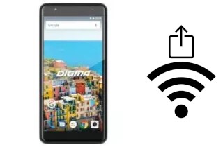 Générer un QR code avec la clé Wifi sur un Digma Linx B510 3G