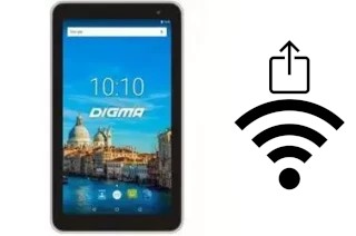 Générer un QR code avec la clé Wifi sur un Digma Optima 7017N 3G