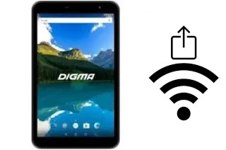 Générer un QR code avec la clé Wifi sur un Digma Optima 8019N 4G