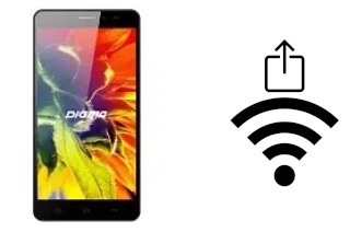 Générer un QR code avec la clé Wifi sur un Digma Vox S505 3G